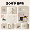 小熊（Bear）空氣炸鍋 不用翻面 全自動(dòng) 5L家用大容量 蒸汽嫩炸 烤炸一體機(jī) 輕音烘焙 免翻面QZG-Z15A2 曬單實(shí)拍圖