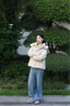 高梵黑金鵝絨服女王5.0短款25新款修身百搭顯瘦女士羽絨服秋冬外套 鉑金6號(hào) M 曬單實(shí)拍圖