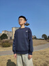 回力童裝男童套裝2025新款兒童寬松運動服帥氣中大童秋冬款圓領衛(wèi)衣潮 【秋款】H回力白K寶藍+H回力白K 170 曬單實拍圖