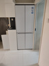 海爾（Haier）山茶花系列418升594mm專(zhuān)業(yè)超薄零嵌十字T型家用電冰箱一級(jí)能效 BCD-418WGHTDB9WVU1 黑金凈化丨底部散熱丨風(fēng)冷無(wú)霜 曬單實(shí)拍圖