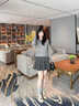 Pale memory厚底板鞋女松糕坡跟女鞋2025夏季新款透氣百搭運(yùn)動(dòng)休閑鞋 杏色 39 曬單實(shí)拍圖