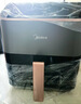 美的（Midea）AI烹飪空氣炸鍋 透明可視不用翻面 大容量智能觸控 空氣炸鍋烤箱一體機(jī)三合一5.3L KZC539J5 曬單實(shí)拍圖