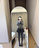 優(yōu)棵樹(shù)打底褲女秋冬加絨加厚可外穿高腰收腹緊身顯瘦豎條紋美腿保暖褲女 灰色連腳【300g/-5-15°c】 1條 均碼 【適合80-150斤/155-175cm】 曬單實(shí)拍圖