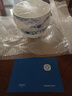景德鎮(zhèn)（jdz）陶瓷6英寸大面碗高溫白瓷餐具家用中式青花釉中彩湯碗簡易包裝4只 纏枝牡丹6英寸面碗4個 曬單實拍圖