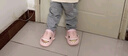 SEVEN ONLY OLINE小鯊魚寶寶涼鞋男女童夏季可愛小孩嬰幼兒兩穿拖鞋外穿兒童洞洞鞋 仙粉【升級版】 17 0 內(nèi)長17cm 腳長16穿 曬單實(shí)拍圖