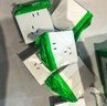 施耐德電氣 開關(guān)插座面板 86型暗裝家用墻壁電源插座面板 桓悅系列清雅白色 錯位五孔10支裝 插座 曬單實(shí)拍圖