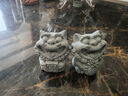 浠品 獅來(lái)運(yùn)轉(zhuǎn) 獅子擺件 運(yùn)勢(shì)好運(yùn)轉(zhuǎn)運(yùn) 工位桌面擺件茶寵 青砂醒獅 元寶 曬單實(shí)拍圖