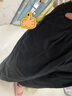 佐丹奴戶外穿搭黑科技涼感壓褶闊腿褲松緊腰寬松九分褲女05425072 曬單實拍圖