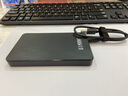 科碩（KESU）移動硬盤USB3.0安全加密高速存儲 250G+硬盤包 K2519-時尚黑Type-c3.1接口 曬單實拍圖