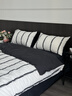 木魚(yú)笙笙簡(jiǎn)約復古條紋丨四件套純棉全棉2025新款床單被套小眾高級感床品 平行線(xiàn)-碳灰 順豐包郵 1.5m/1.8m 床單款 被套200*230cm 曬單實(shí)拍圖