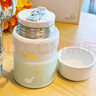 膳魔師燜燒杯316L不銹鋼寬口燜燒罐學(xué)生帶飯保溫飯盒輔食罐便當(dāng)盒 TCLF 綠色燜燒罐（帶罐套+餐勺） 520ml 曬單實(shí)拍圖
