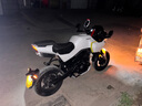 T&C新款春風(fēng)XO狒狒賽車(chē)手125復(fù)古摩托車(chē)小怪獸小猴子燃油代步街跑車(chē) 白色 曬單實(shí)拍圖