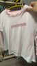 lemonkid女童防曬T恤假兩件速干防曬衣上衣運(yùn)動(dòng)長(zhǎng)袖衫 冰川粉之光110 曬單實(shí)拍圖