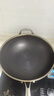 赫巴茲（HZIB）德國不粘鍋316不銹鋼炒鍋炒菜鍋具少油煙平底炒鍋電磁爐燃?xì)馔ㄓ?雙面屏+玻璃蓋內(nèi)徑32外徑 34cm 曬單實(shí)拍圖