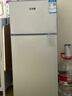 志高電冰箱雙門家用節(jié)能冰箱出租屋冷藏冷凍環(huán)保迷你冰箱辦公室公寓租房宿舍低噪電冰箱 S192銀色一級能效【萬人推薦】 曬單實拍圖