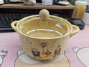 金日滿泡面碗陶瓷帶蓋學(xué)生飯盒泡面杯保鮮碗湯碗宿舍用酸奶碗可愛餐具 陶瓷雙耳面碗 曬單實(shí)拍圖