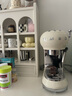SMEG/斯麥格復(fù)古半自動(dòng)咖啡機(jī)小型迷你奶泡一體機(jī)家用意式拿鐵摩卡七夕情人節(jié)禮物ECF01一鍵萃取預(yù)浸泡 奶白色 曬單實(shí)拍圖