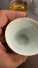 蘇氏陶瓷（SUSHI CERAMICS）卵青功夫茶杯開片冰裂品茗杯兩個(gè)裝簡(jiǎn)裝款 曬單實(shí)拍圖