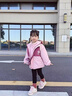 G.DUCKKIDS小黃鴨童裝女童沖鋒衣三合一秋冬季兒童外套秋裝小童女孩夾棉風(fēng)衣 粉色兩件套 110尺碼4~5歲【100-110cm】cm 曬單實(shí)拍圖