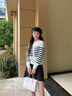 NUCELLE紐芝蘭包包女包2025新款小公文托特包高級感通勤單肩斜挎手提包生日禮物 桃桃粉中版 包包女包生日禮物送女友送老婆 曬單實(shí)拍圖