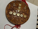 山迪桃木山海鎮(zhèn)室內擺件八卦鏡家用室內外山河鎮(zhèn)掛件大門對大門化解 【升級凸鏡】桃木山海鎮(zhèn)19cm 曬單實拍圖