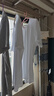 舒雅（Schiesser）男士打底衫短袖舒美棉基礎打底上衣【3件裝】E5/22873M 白色+白色+花灰 L 曬單實拍圖