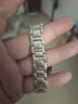 炫戴（XUANDAI）適用華為fit4表帶金屬不銹鋼watchFIT4pro腕帶女士款高級手鏈watch fit4手表智能運動(dòng)配件 【星光】磨砂質(zhì)感鋼帶 適用：華為Fit4表帶 曬單實(shí)拍圖