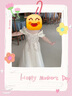 安妮優(yōu)兒女童禮服公主裙婚禮花童兒童主持人走秀生日鋼琴演出服 香檳  150 曬單實(shí)拍圖