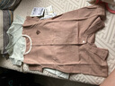 童泰（TONGTAI）嬰兒短袖連體衣夏季純棉寶寶衣服兒童外出哈衣薄款爬服棕色73cm 曬單實(shí)拍圖