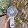 羽博  小風(fēng)扇手持風(fēng)扇迷你手拿電風(fēng)扇朋克賽格風(fēng)戶外便攜式隨身出行辦公室桌面學(xué)生宿舍手握露營 【輕奢藍(lán)】Pro續(xù)航版丨睡眠級靜音 曬單實(shí)拍圖