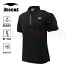 天倫天（Telent）七夕情人節(jié)禮物polo衫男夏季短袖高端冰絲速干戶外上衣 黑色 2XL 曬單實拍圖