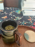 阿貍的愛玻璃茶杯茶水分離伴手禮商務(wù)禮品父親生日禮物男生送爸爸老師實(shí)用 茶杯個(gè)人專用泡茶杯[帶罐禮盒裝] 辦公室水杯茶具三件套退休紀(jì)念品 曬單實(shí)拍圖