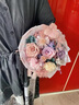 DAFIFY永生花束感真花永生花擺件中國風(fēng)生日結(jié)婚母親節(jié)禮物花束 旗袍花束-歲歲芳華 曬單實(shí)拍圖