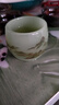 茗器堂玉瓷千里江山茶杯單杯高檔男女琉璃建盞大號(hào)主人杯品茗杯功夫茶具 汝青玉瓷千里江山茶杯-功德款 曬單實(shí)拍圖
