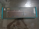 雷柏（Rapoo） V500PRO單光版 有線背光機械鍵盤 104鍵全尺寸游戲電競筆記本電腦辦公吃雞全鍵無沖鍵盤 茶軸 曬單實拍圖