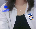 憶瑾小方糖吊墜正品足銀S999純銀項(xiàng)鏈女款2025新款輕奢520情人節(jié)禮物 999足銀三顆方糖項(xiàng)鏈 曬單實(shí)拍圖