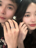 DRIG情侶對戒指男女款生日禮物女求婚訂婚表白送女朋友老婆玫瑰物語(yǔ)純 玫瑰物語(yǔ)對戒+輕奢禮盒 【S925銀】開(kāi)口可調節 曬單實(shí)拍圖