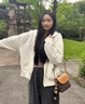 紀詩(shī)哲包包女包單肩包女士斜挎包水桶包七夕情人節送女友老婆節日禮物 咖色【2025夏季上市】 精美禮盒 曬單實(shí)拍圖