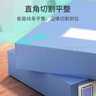 齊心（COMIX）10只A4檔案盒55mm粘扣文件盒加厚塑料資料盒憑證人事城建文件收納盒辦公財(cái)會(huì)用品藍(lán)色EA1002-10 曬單實(shí)拍圖
