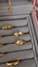 周六福（ZLF）  黃金戒指女足金999蝴蝶結(jié)可愛指環(huán) 計(jì)價(jià) 13號(hào)-3.73g 曬單實(shí)拍圖
