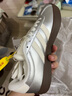 阿迪達(dá)斯 （adidas）女鞋春季VL COURT時(shí)尚T頭鞋輕便休閑鞋 JQ7315 UK4碼36.5 曬單實(shí)拍圖