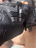MECHANIX WEAR男士半指手套美國超級(jí)技師M-Pact戶外鎧甲騎行工作垂釣手套 戰(zhàn)術(shù)黑 M 曬單實(shí)拍圖
