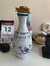 【可加水插花】拼圖花瓶3D立體手工拼裝模型禮物拼圖擺件160片 青花 曬單實拍圖