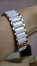 BHO適用華為gt4/gt5表帶女款watch5仿真陶瓷watch gt5pro/gt4白色女士生時尚夏天夏季41/42mm透氣防水 【仿陶瓷·玫金色】18mm接口通用 曬單實拍圖