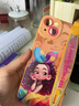 膜遇蘋(píng)果16promax手機殼腕帶支架iPhone15保護套新款帶掛繩14Plus可愛(ài)公主13全包防摔17硅膠軟殼高級女 紫藍色丨彩裙公主丨腕帶支架丨長(cháng)掛繩 iPhone 16 曬單實(shí)拍圖