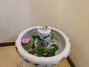 漁師傅陶瓷魚缸過(guò)濾器金魚缸瓷缸瓦缸過(guò)濾器噴泉造景圓缸過(guò)濾內(nèi)置過(guò)濾器 彩荷直側(cè)出水-適合7～52cm水深 曬單實(shí)拍圖
