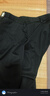 GY夏季冰絲彈力休閑西褲男士中年商務(wù)休閑長褲上班純色春秋季免燙褲 黑色 34 【2尺7】 140斤左右 曬單實拍圖