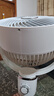 艾美特（AIRMATE）【小暴風(fēng)】空氣循環(huán)扇大風(fēng)量搖頭電風(fēng)扇家用臺(tái)式落地扇升級(jí)加高換氣輕音柔風(fēng)小風(fēng)扇 FA18-X115 曬單實(shí)拍圖