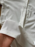 嵐玘白色短袖t恤女士夏季衣服新款2025年洋氣上衣顯瘦遮肚子時(shí)尚小眾 紐扣刺繡T恤【白色】 M 【建議90-105斤】 曬單實(shí)拍圖