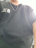 VANS范斯官方 男女情侶短袖T恤 黑色 M 曬單實(shí)拍圖